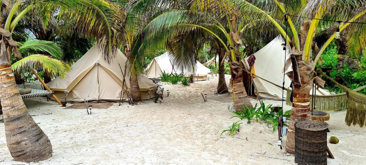 ホテル Glamp Ikal トゥルム エクステリア 写真