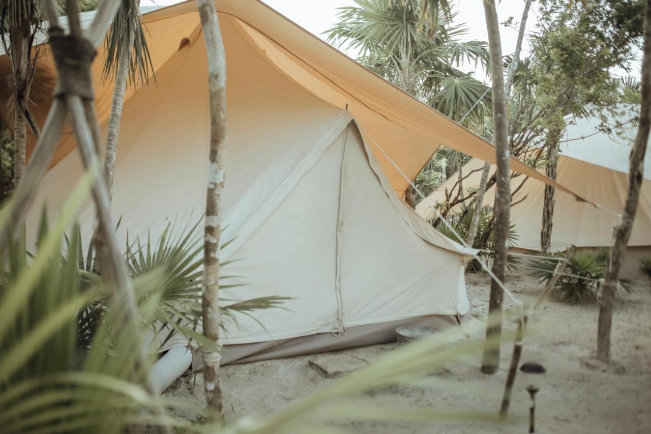 ホテル Glamp Ikal トゥルム エクステリア 写真